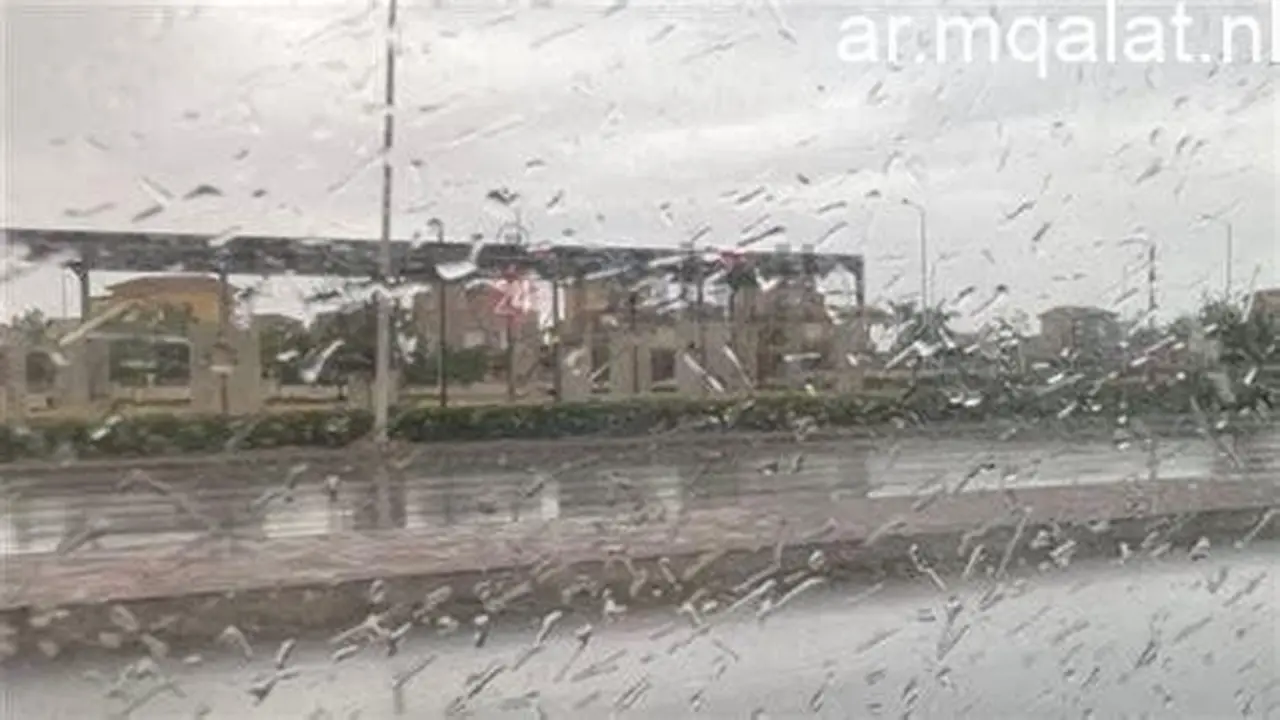 صور الأقمار الصناعية ترصد امتداد الأمطار ونشاط الرياح المثيرة للرمال بالقاهرة ومناطق أخرى